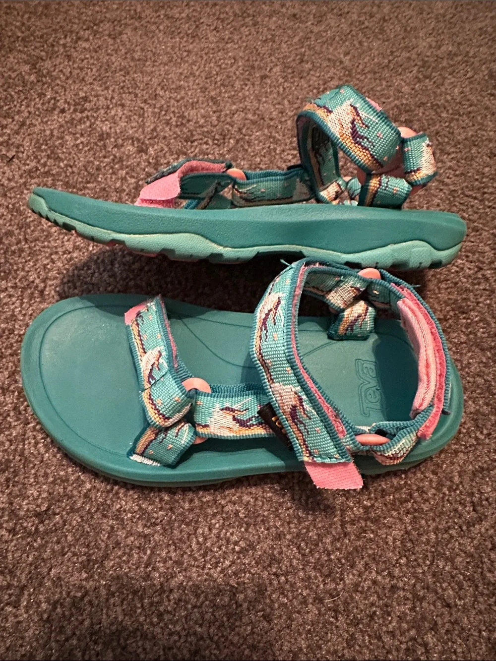 TEVA Hurricane XLT 2 Sandals - Unicorn Waterfall, Size 12